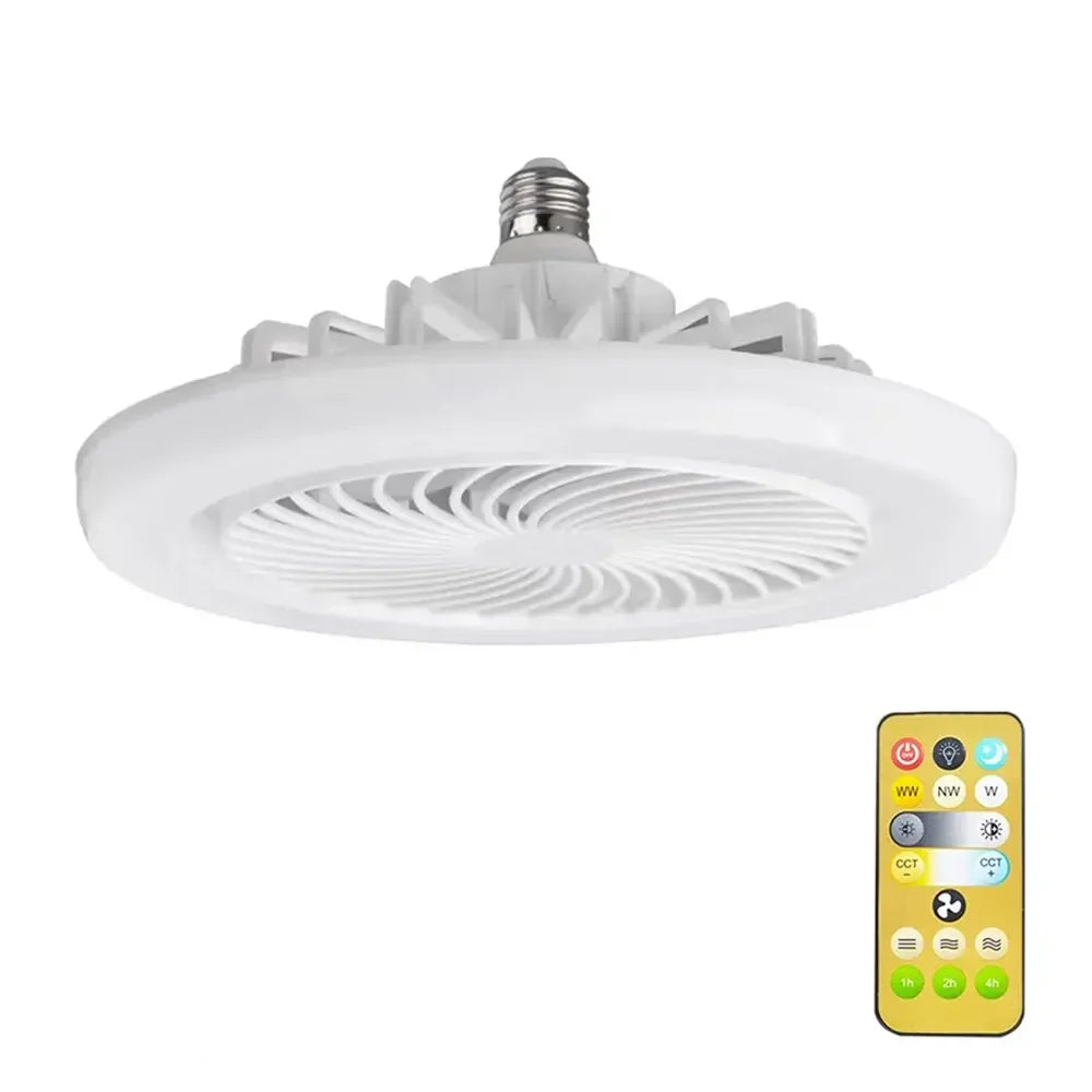 🌬️✨ VENTILADOR DE TECHO CON LUZ LED INTEGRADA ✨+ Envío Gratis 🚚